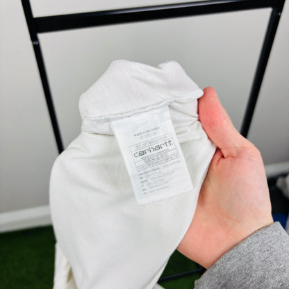 00s Carhartt Everything Is Awful T-Shirt White Small