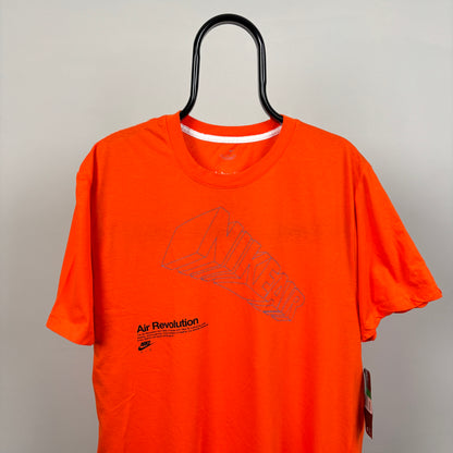 00s Nike Air T-Shirt Orange XL