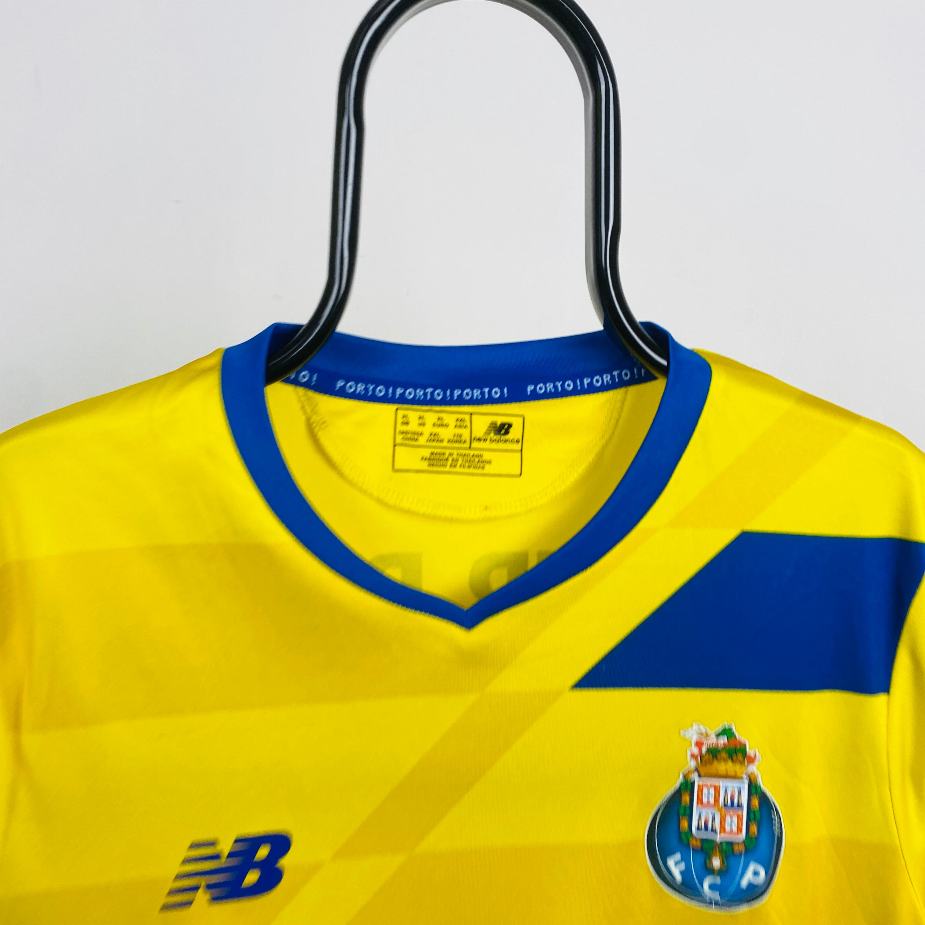 90s Nike Brazil Roberto Carlos T-Shirt Yellow XL