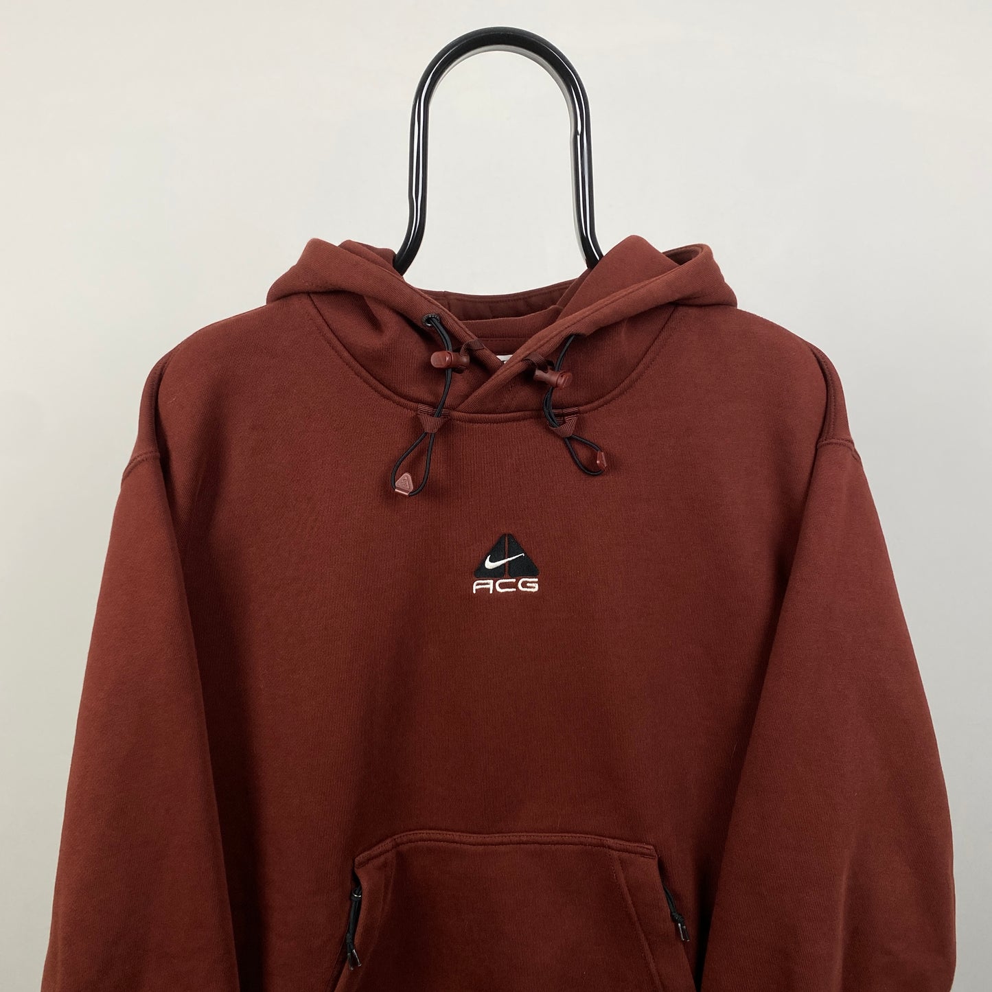 00s Nike ACG Hoodie Red XS