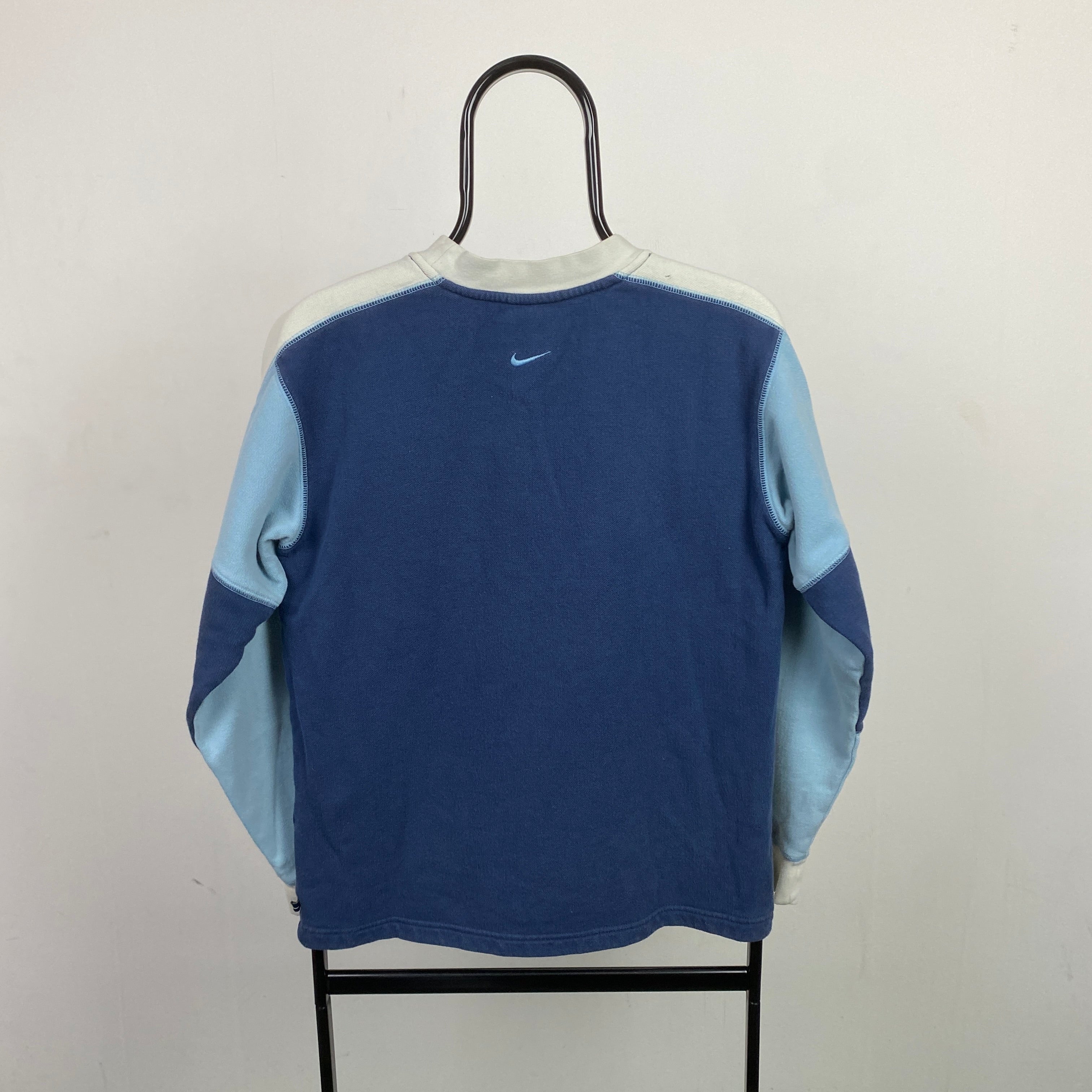 00s Nike Sweatshirt Blue XS