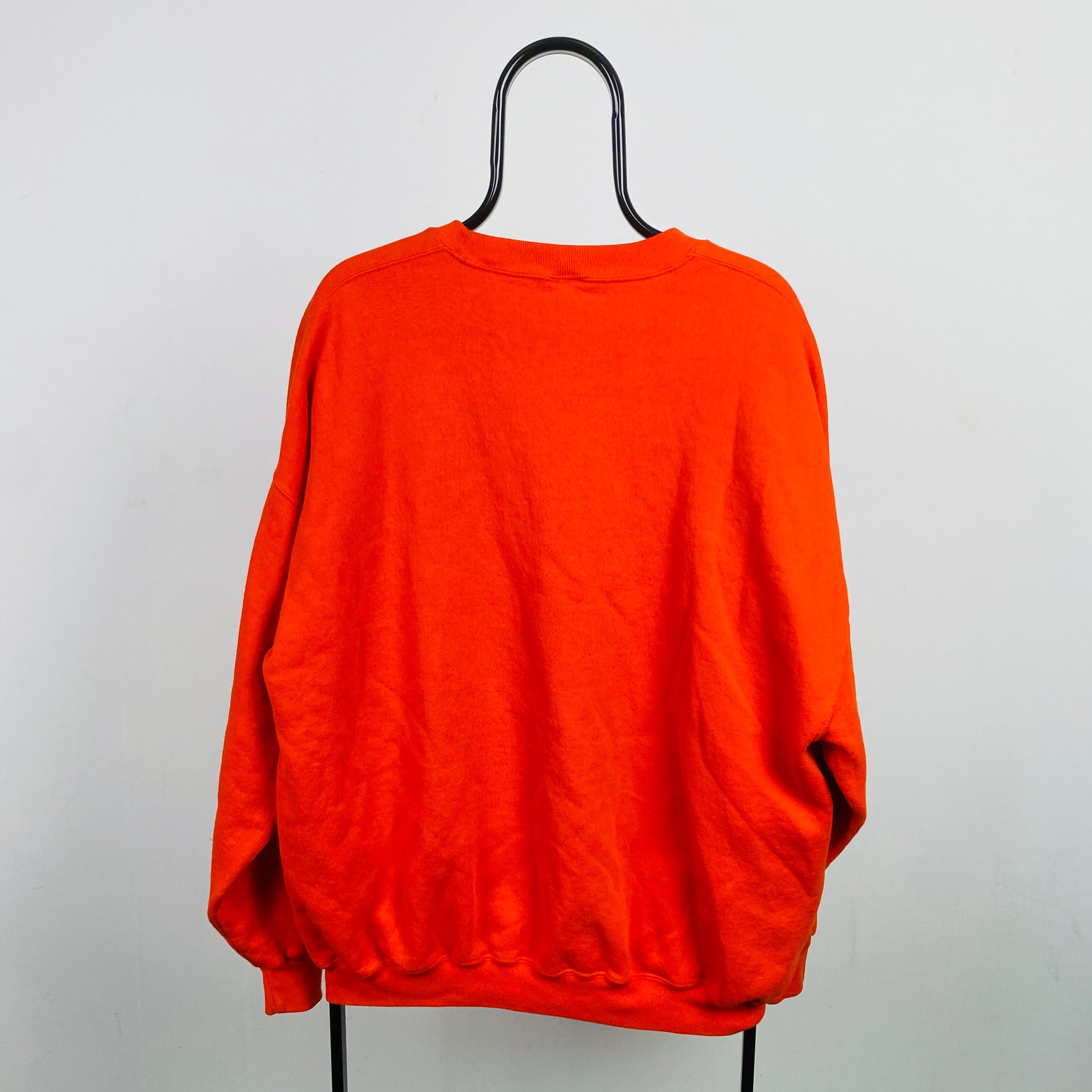 Retro Russell Athletic Indiana Sweatshirt Orange XXL