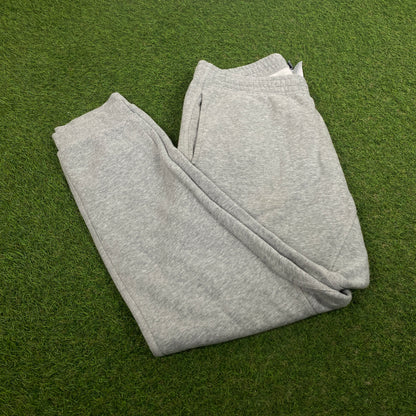 00s Nike Cotton Joggers Grey Large