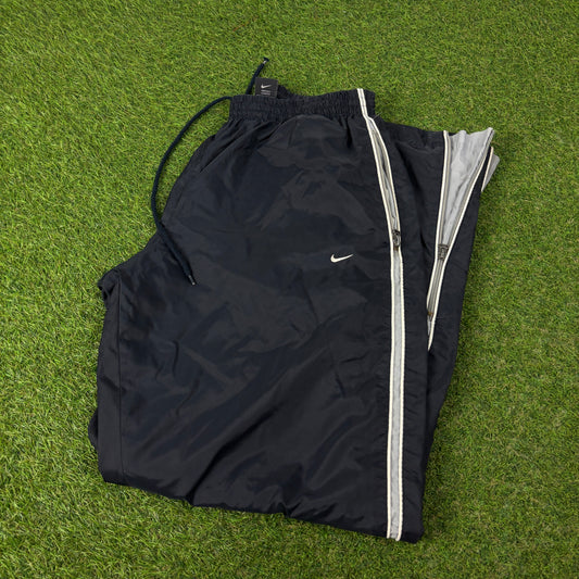 00s Nike Piping Joggers Blue Large