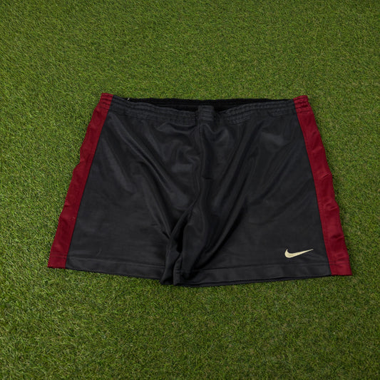 90s Nike Football Shorts Grey Large