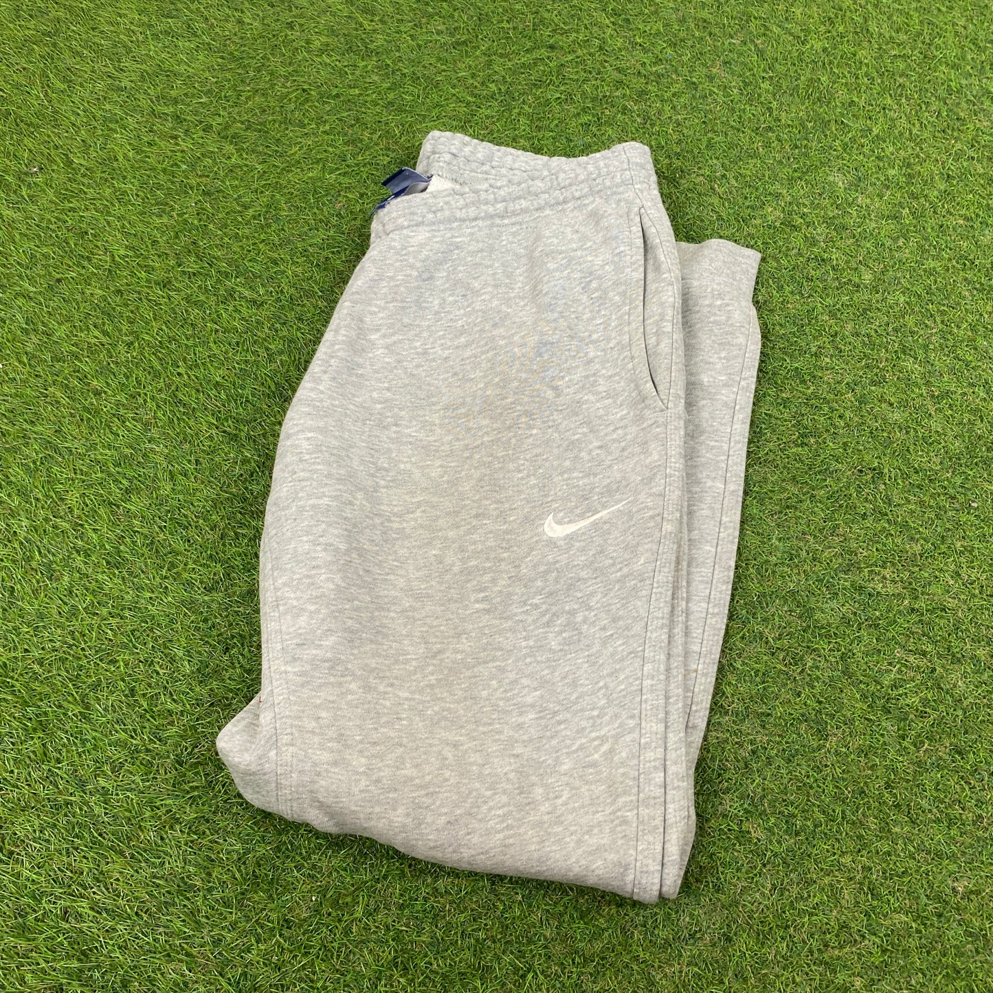 00s Nike Cotton Joggers Grey Medium