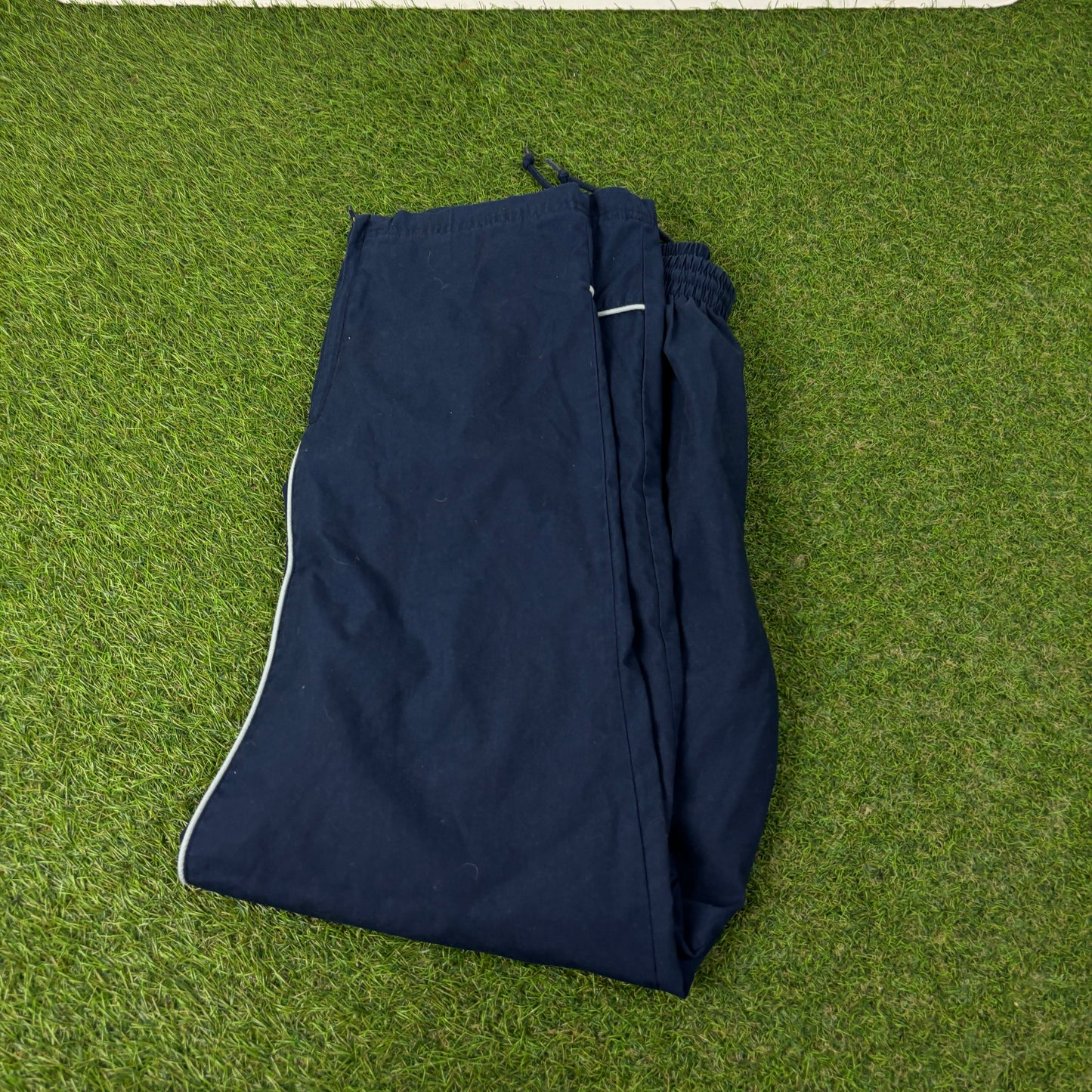 00s Nike Piping Joggers Blue Small