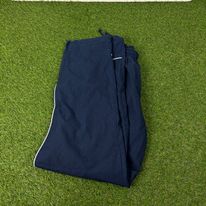 00s Nike Piping Joggers Blue Small