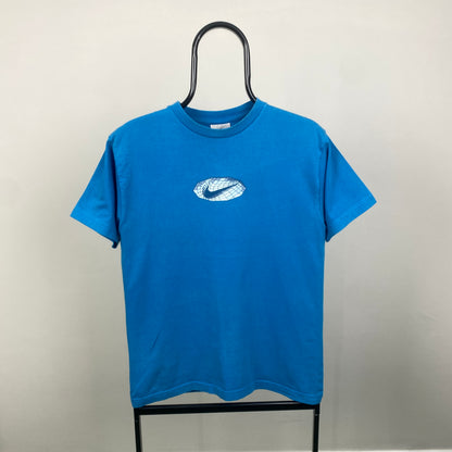 00s Nike T-Shirt Blue Small