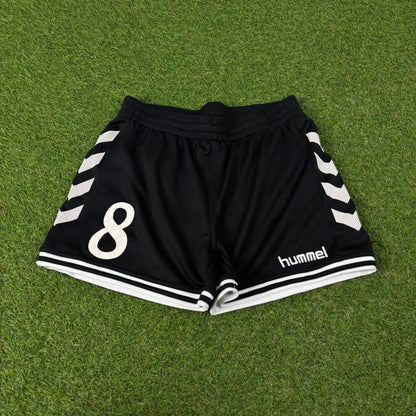 00s Hummel Football Shorts Black Small