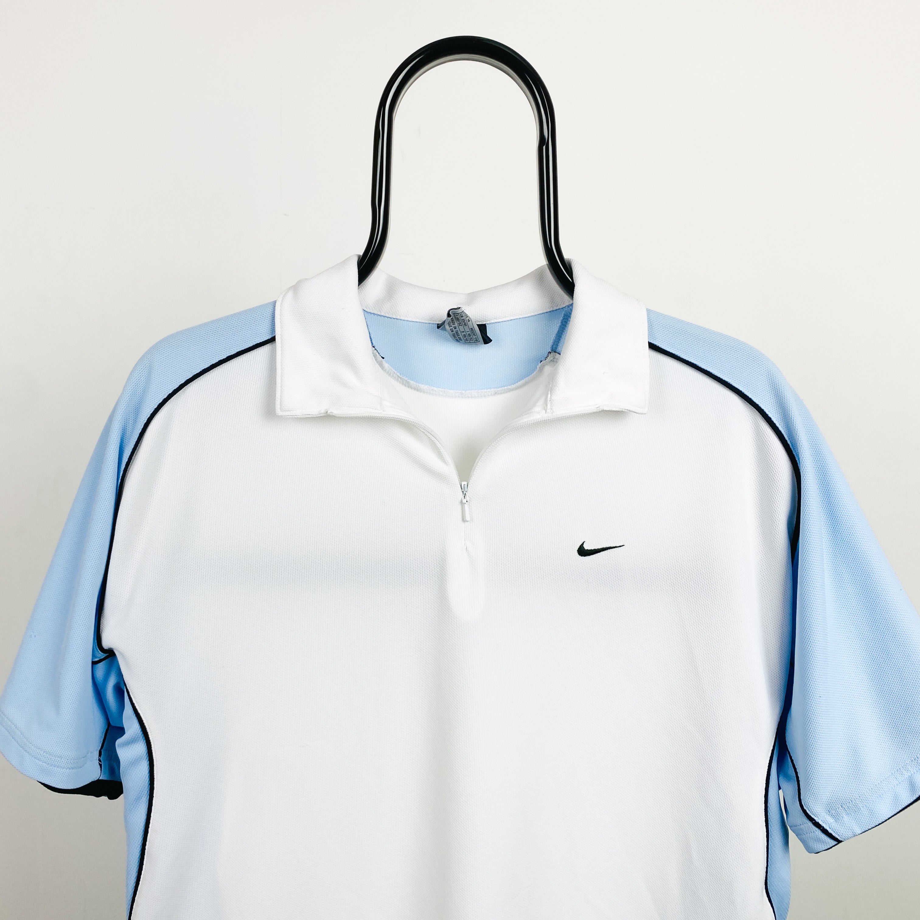 00s Nike Dri-Fit Tennis T-Shirt White Medium
