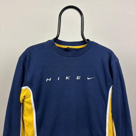 90s Nike Sweatshirt Blue Women’s Small
