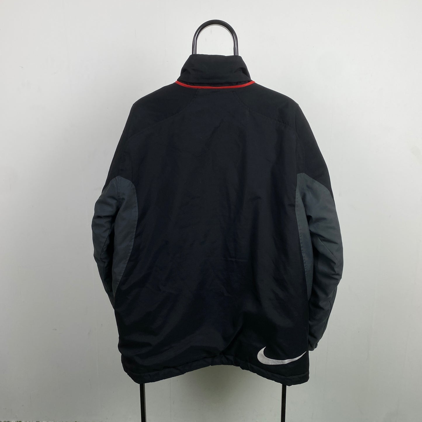 00s Nike Puffer Jacket Black Large