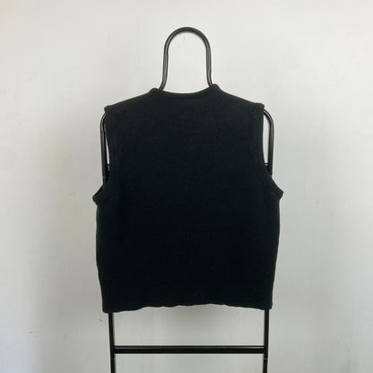 00s Nike Golf Sweater Vest Sweatshirt Black Small