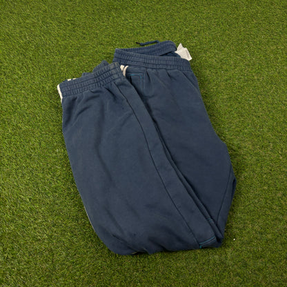 00s Adidas Cotton Joggers Blue XL
