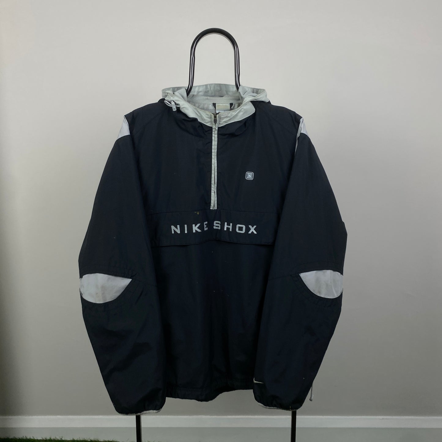 00s Nike Shox Windbreaker Jacket Black Large