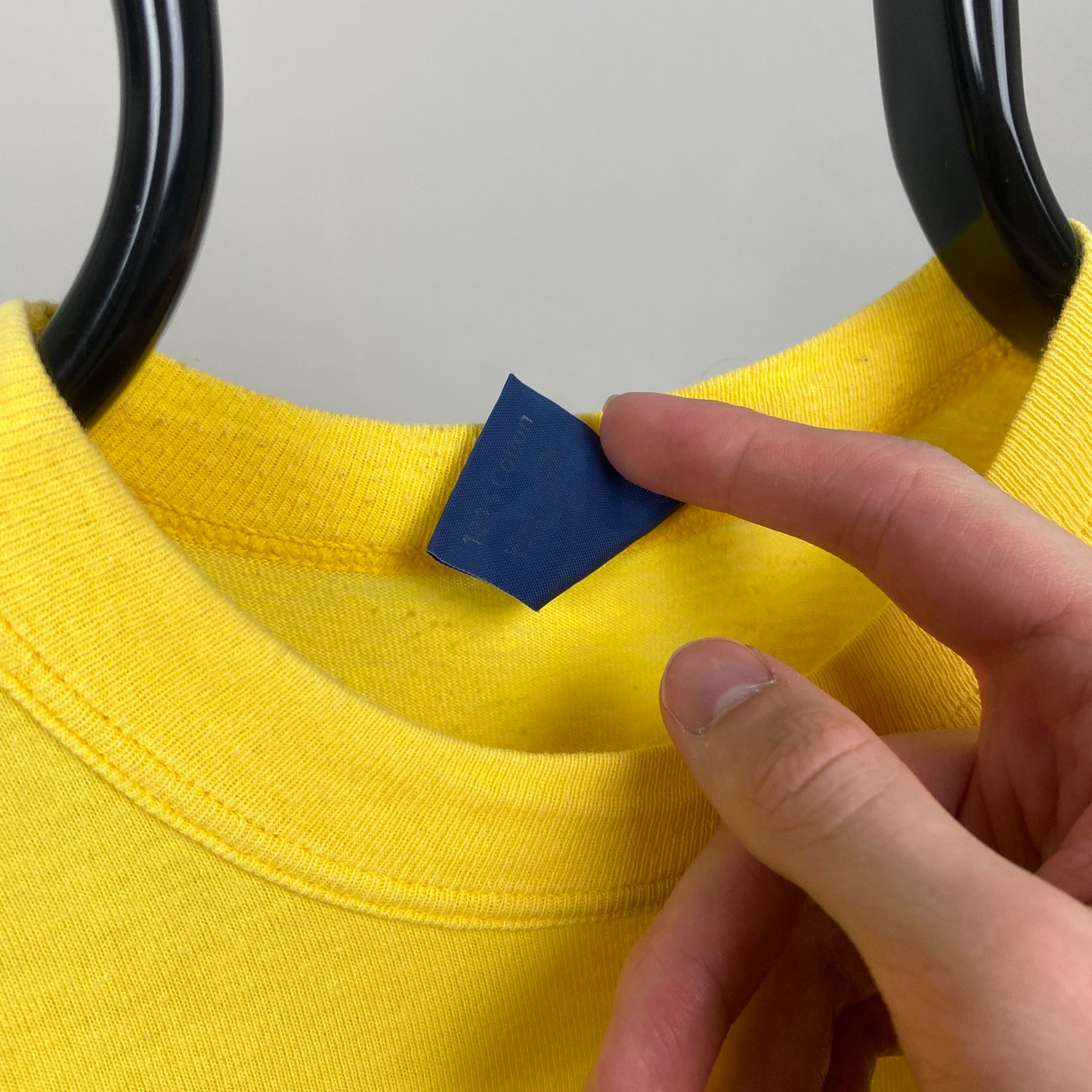 80s Nike T-Shirt Yellow XS