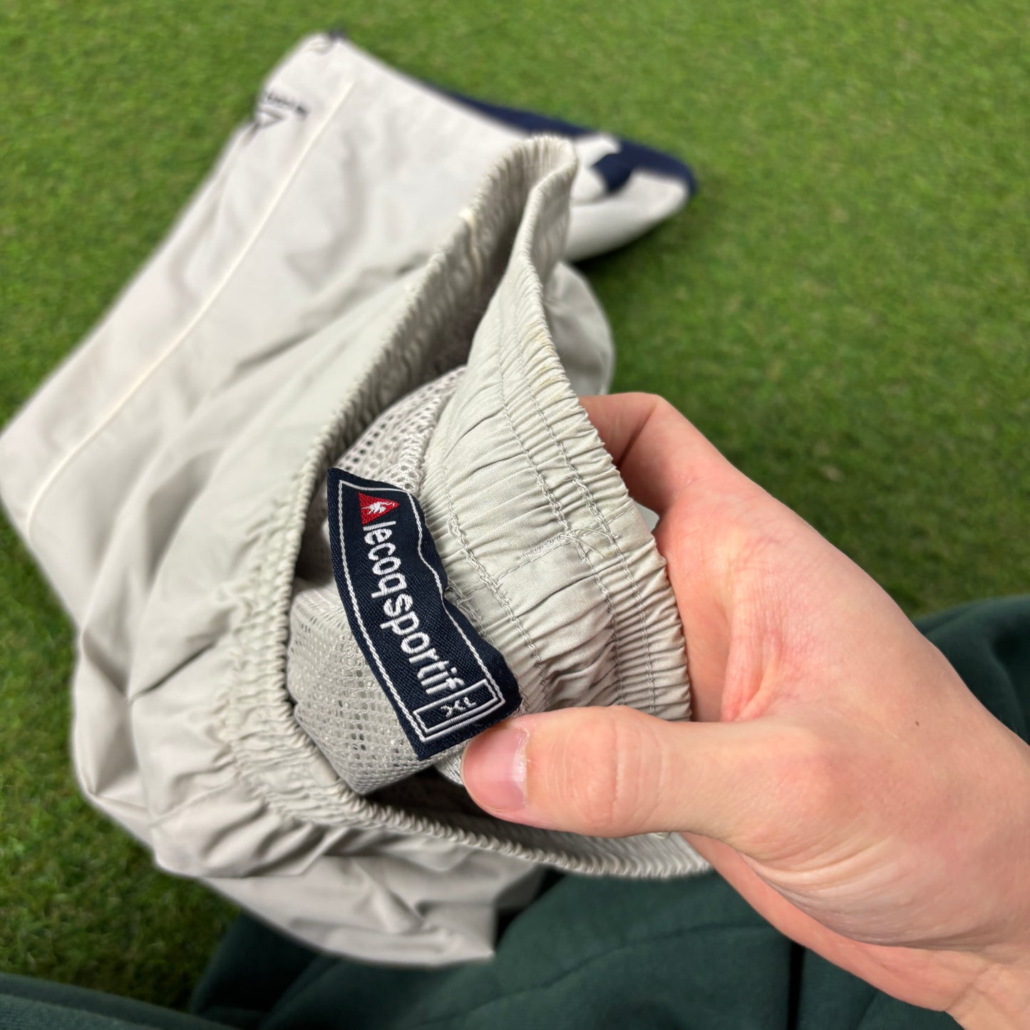 00s Le Coq Sportif 3/4 Length Joggers Grey XL