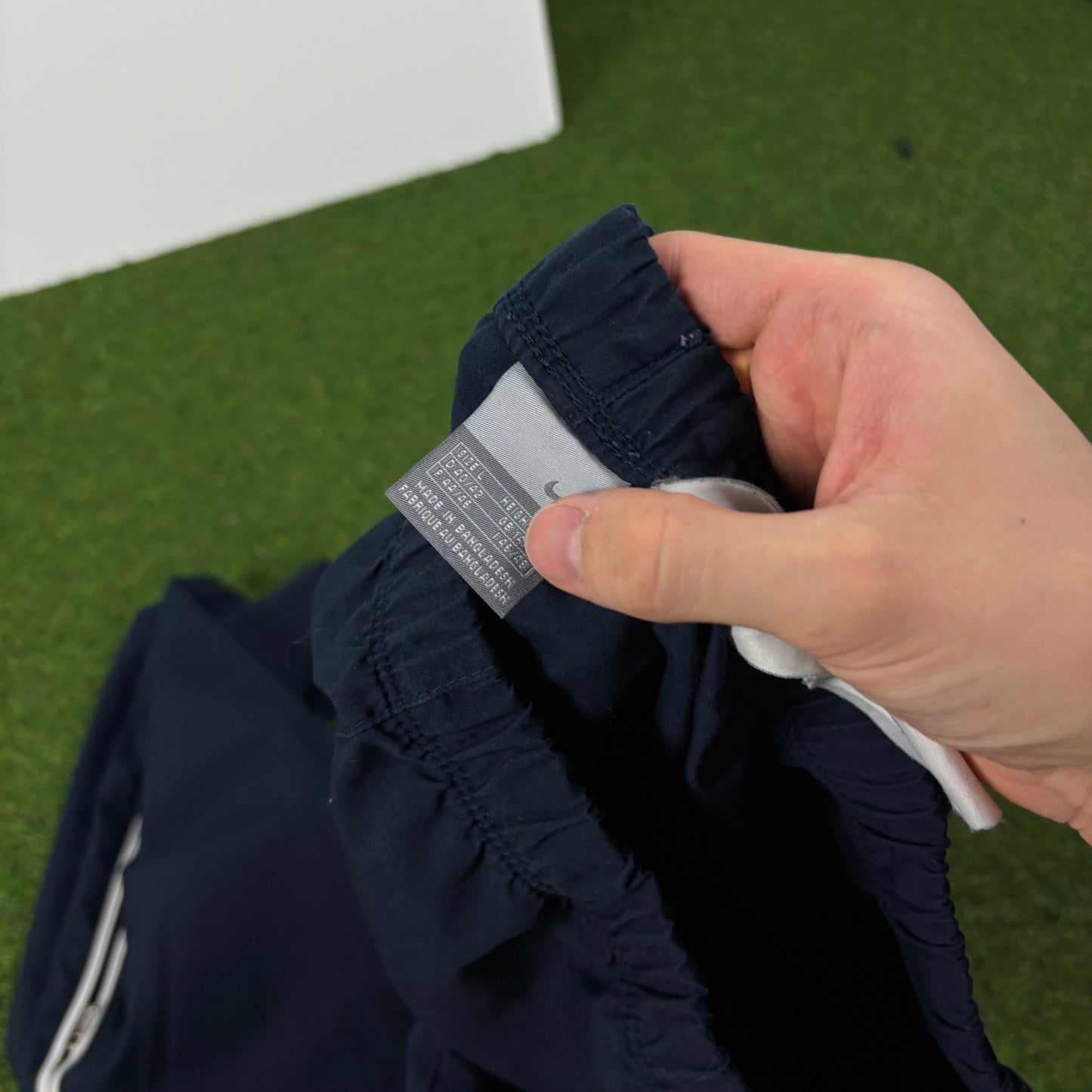 00s Nike Piping Joggers Blue Large