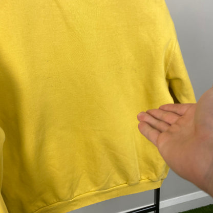 90s Nike Sweatshirt Yellow XS