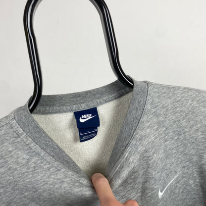 00s Nike Sweatshirt Grey Small