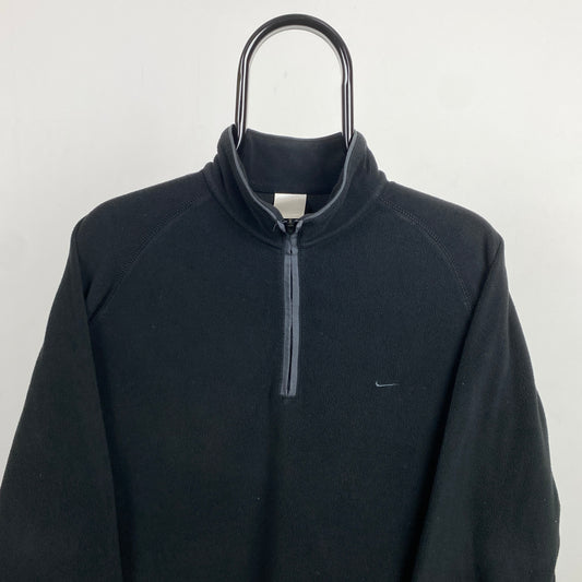 00s Nike Therma-Fit Fleece Sweatshirt Black Large