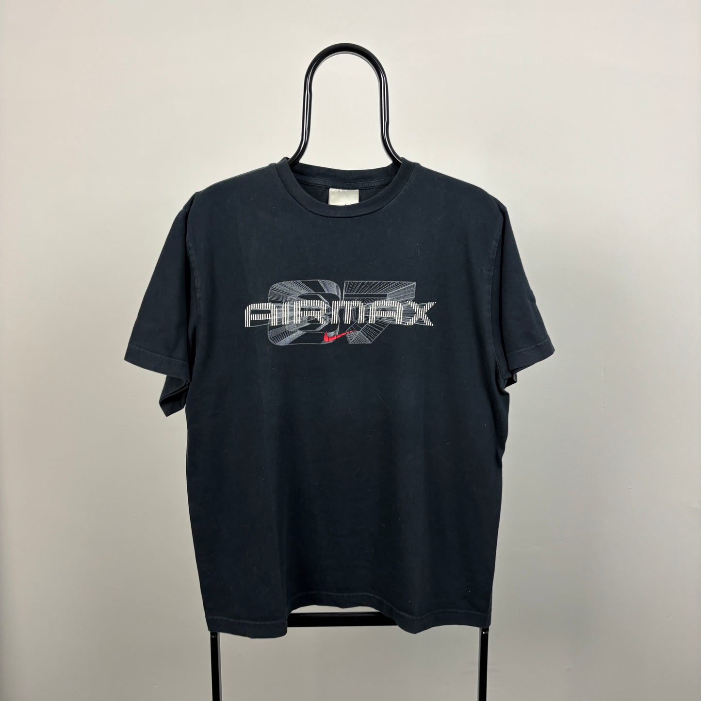 00s Nike Air Max 87 T-Shirt Black Medium