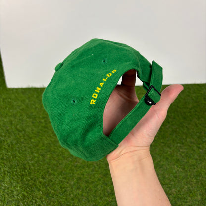 90s Nike Brazil Ronaldo Hat Green