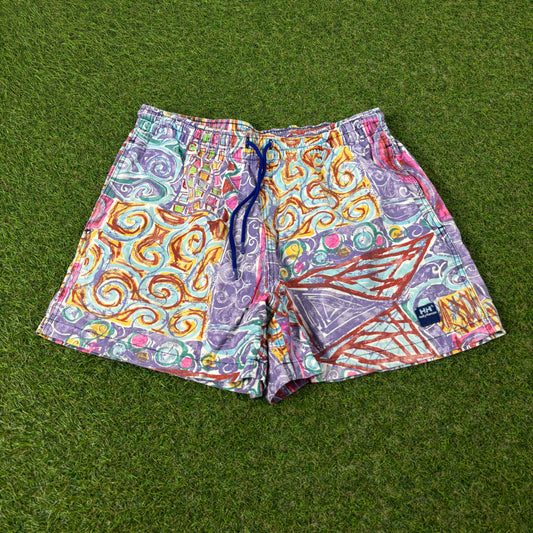 90s Helly Hansen Funky Shorts Purple Small