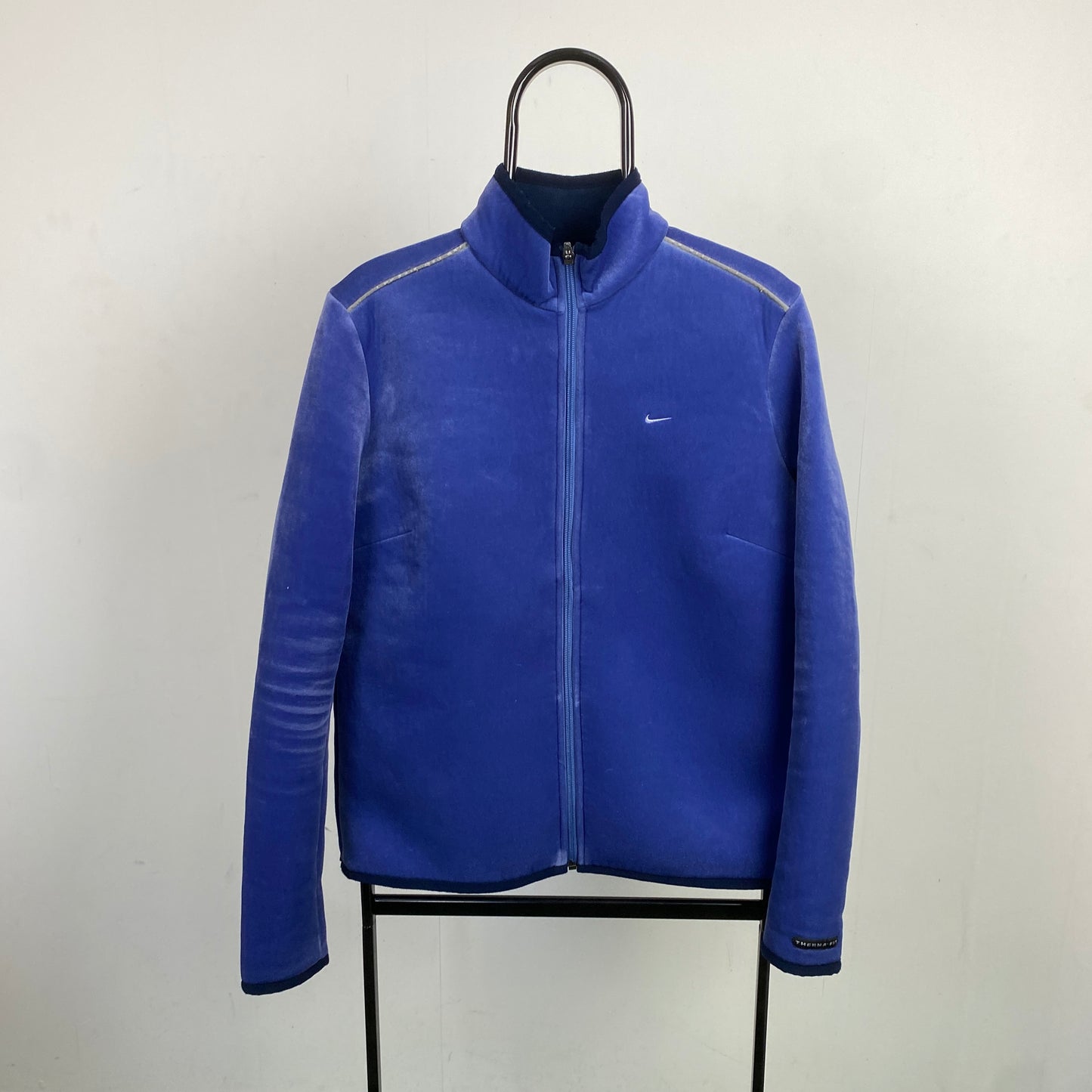 00s Nike Iridescent Fleece Sweatshirt Blue Large