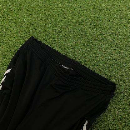 00s Adidas Nylon Football Shorts Black Small