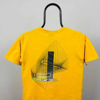 90s Nike T-Shirt Yellow XS
