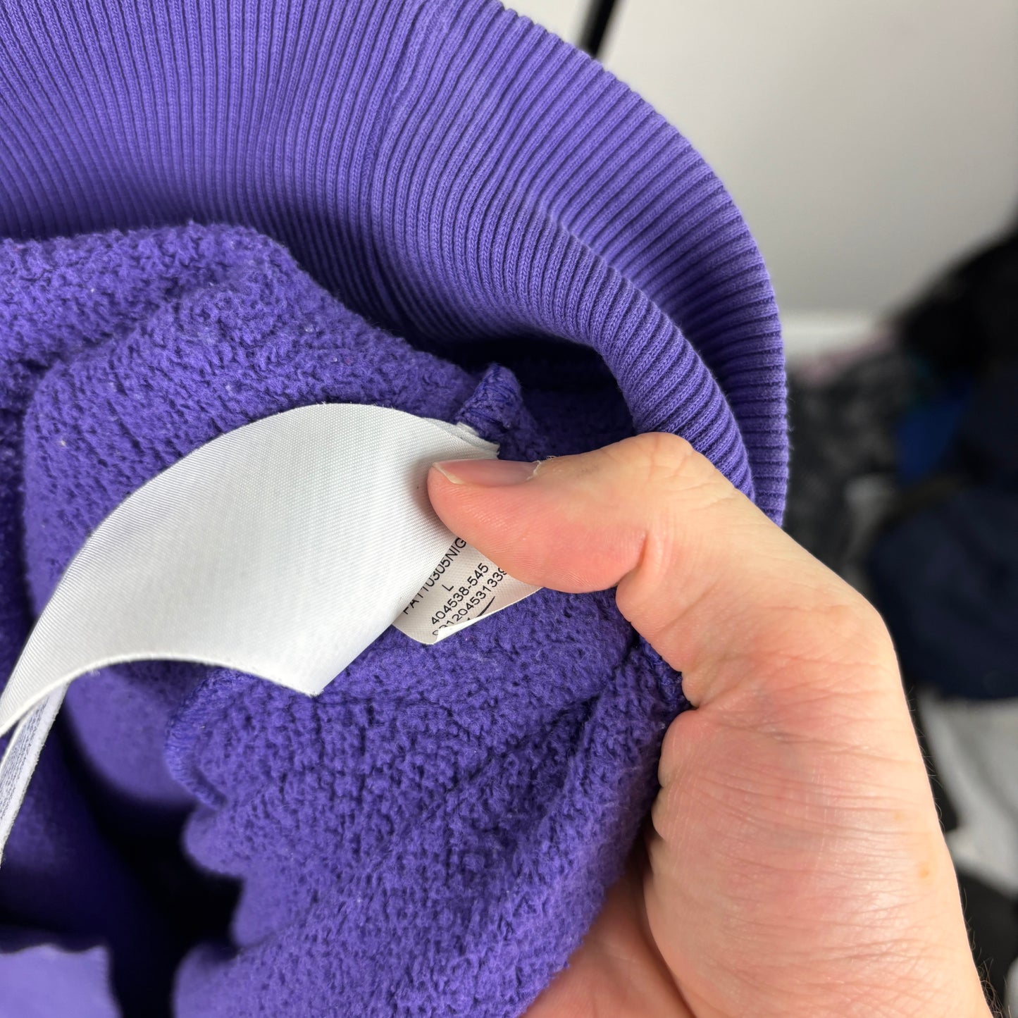00s Nike Hoodie Purple Large