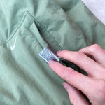00s Nike Reversible Puffer Jacket Green Brown Medium