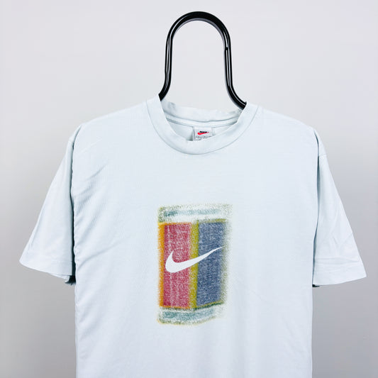 90s Nike Challenge Court T-Shirt Grey Medium