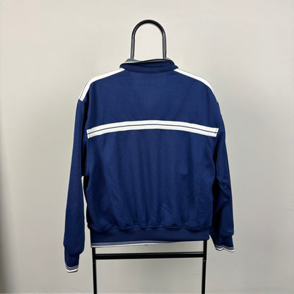 90s Nike Challenge Court Track Jacket Blue Medium