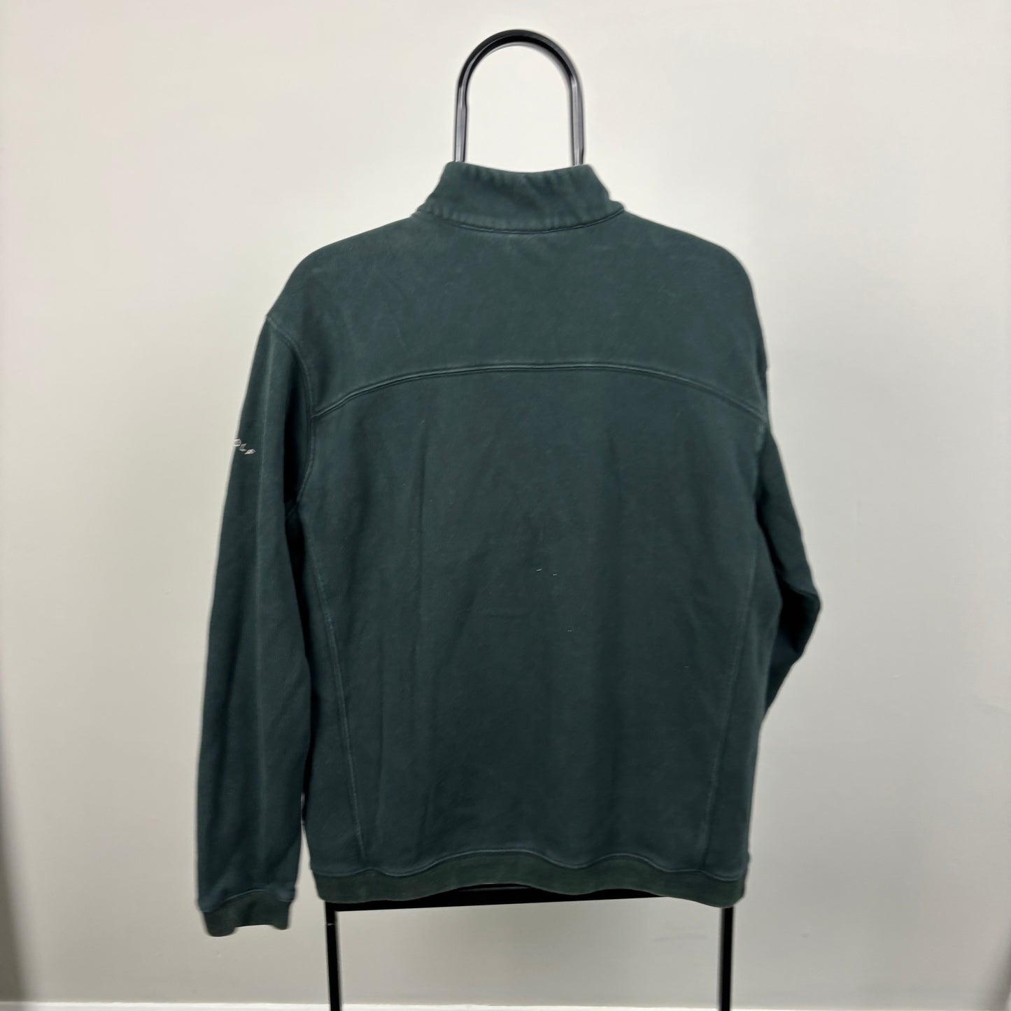 00s Nike Golf 1/4 Zip Sweatshirt Black Large