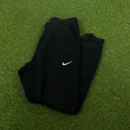 00s Nike Cotton Joggers Black Small