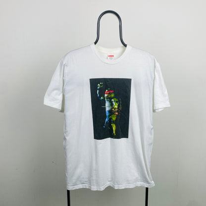 Retro Supreme TMNT T-Shirt White Medium