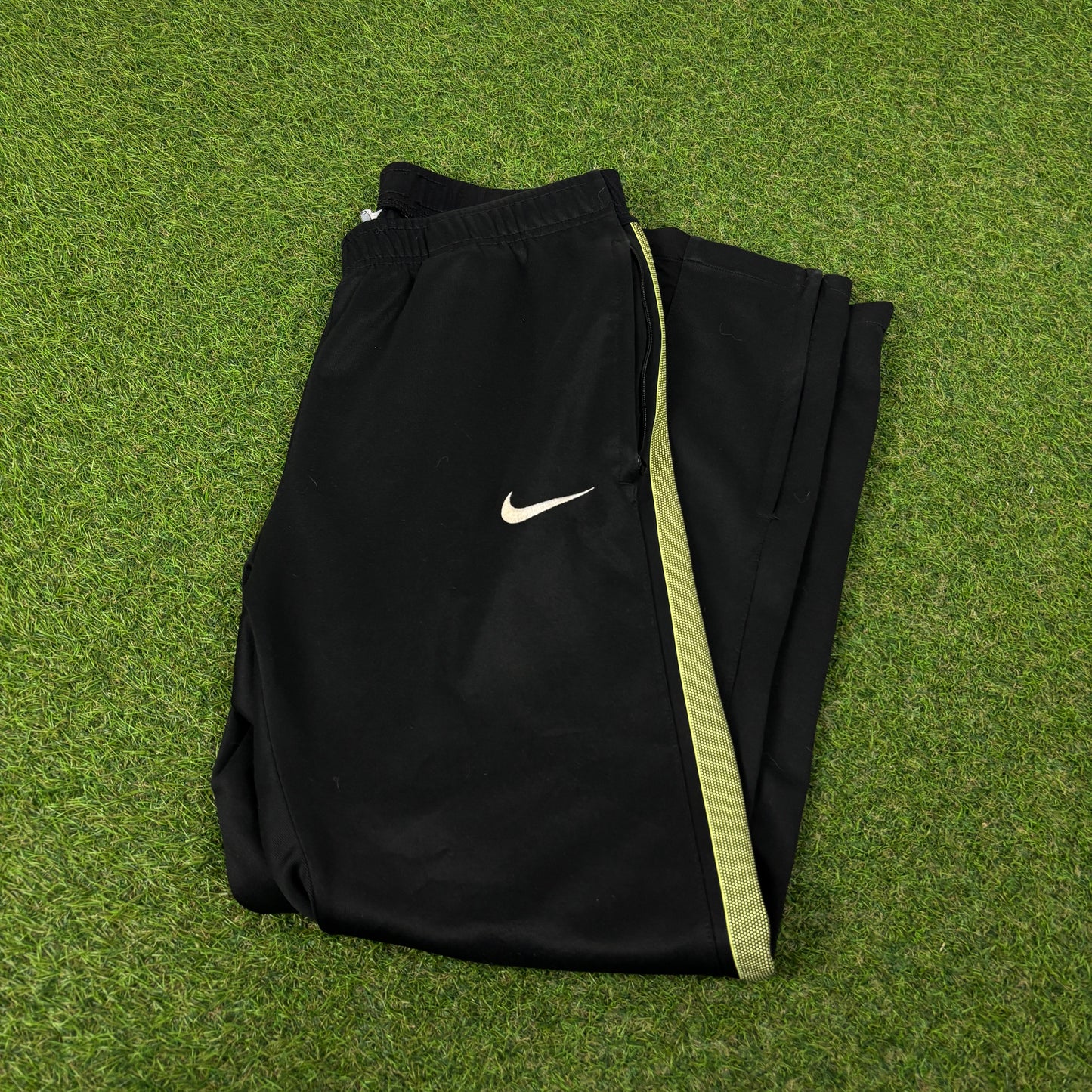 00s Nike Piping Joggers Black Medium