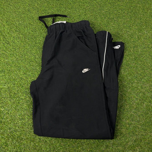 00s Nike Piping Joggers Black Medium