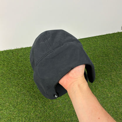 00s Nike Fleece Ear Flap Hat Black