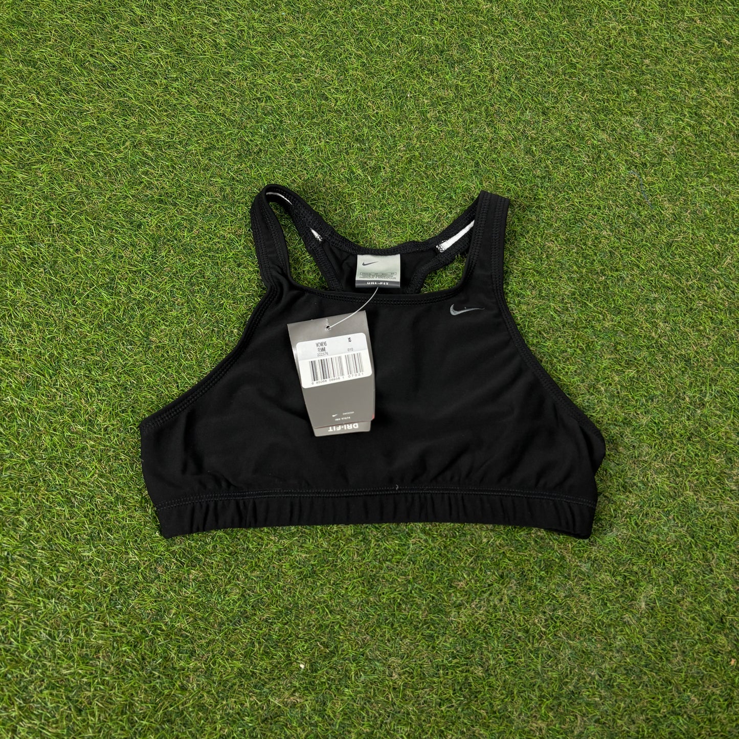00s Nike Sports Bra T-Shirt Black XS
