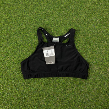 00s Nike Sports Bra T-Shirt Black XS