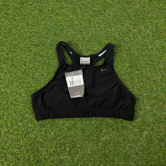 00s Nike Sports Bra T-Shirt Black XS