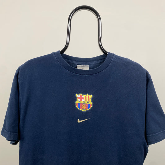 00s Nike Barcelona T-Shirt Blue Medium