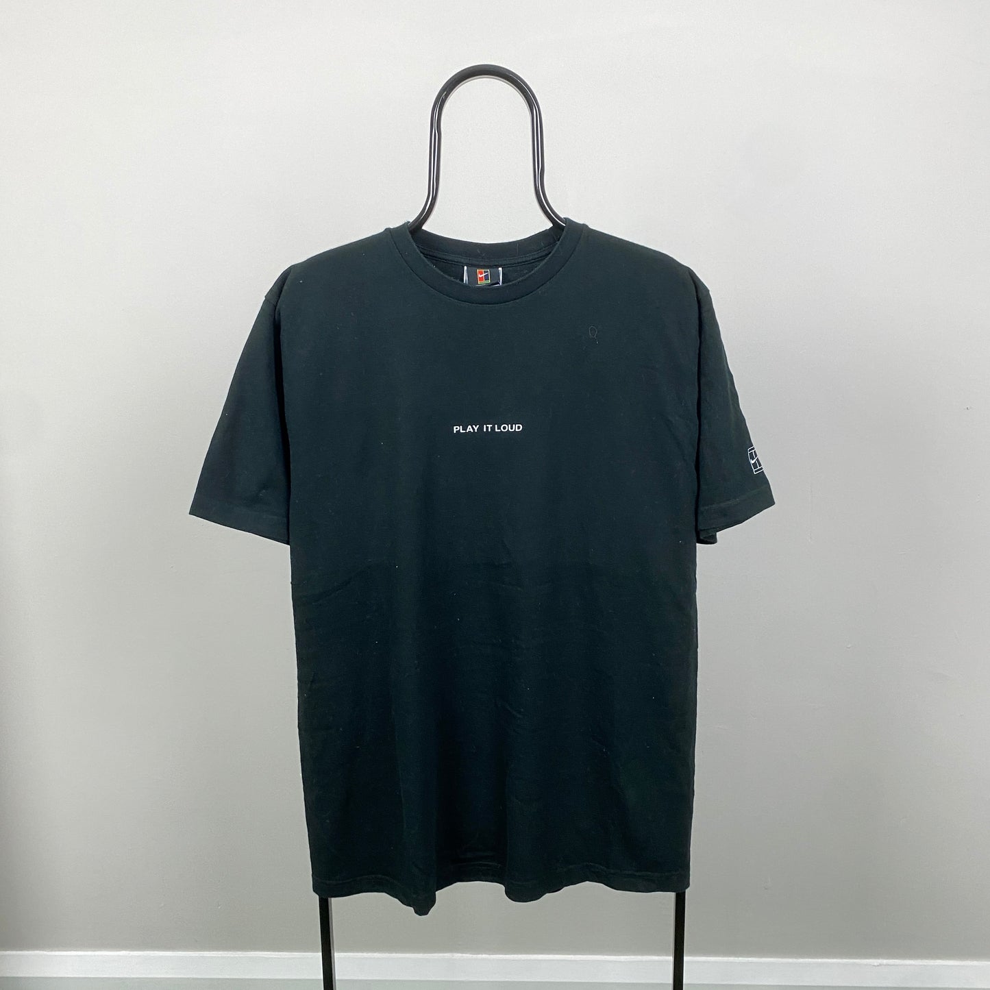 00s Nike Court Tennis T-Shirt Black XL