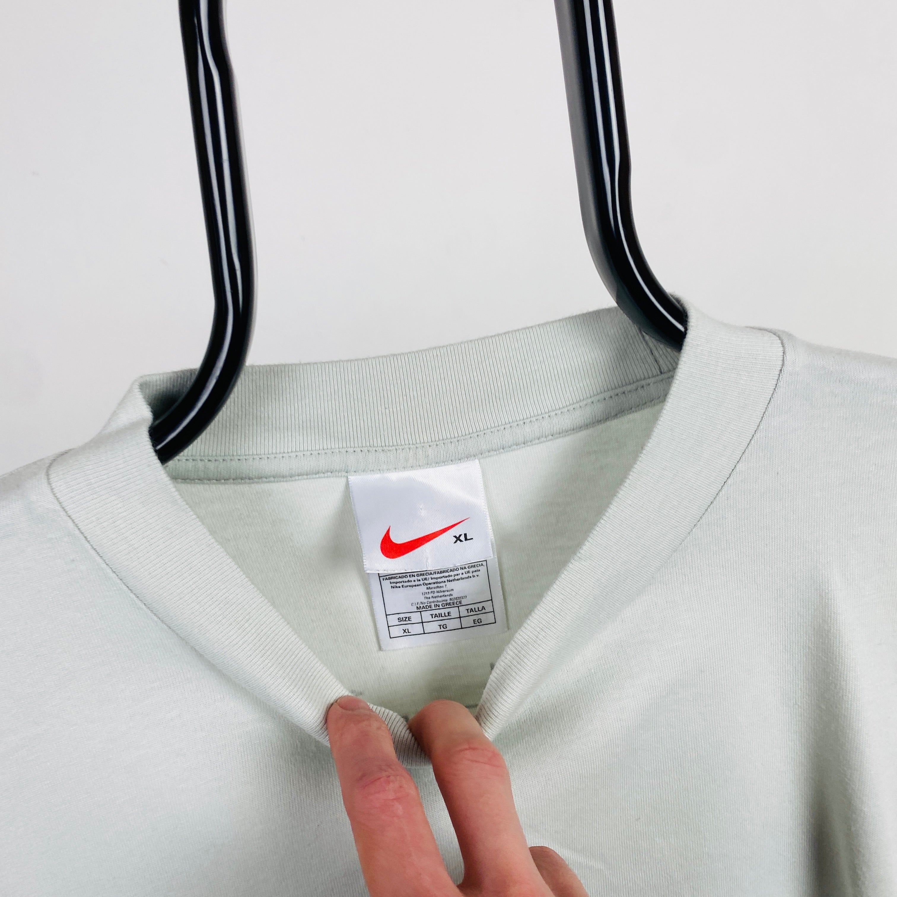 00s Nike Long Sleeve T-Shirt Brown XL