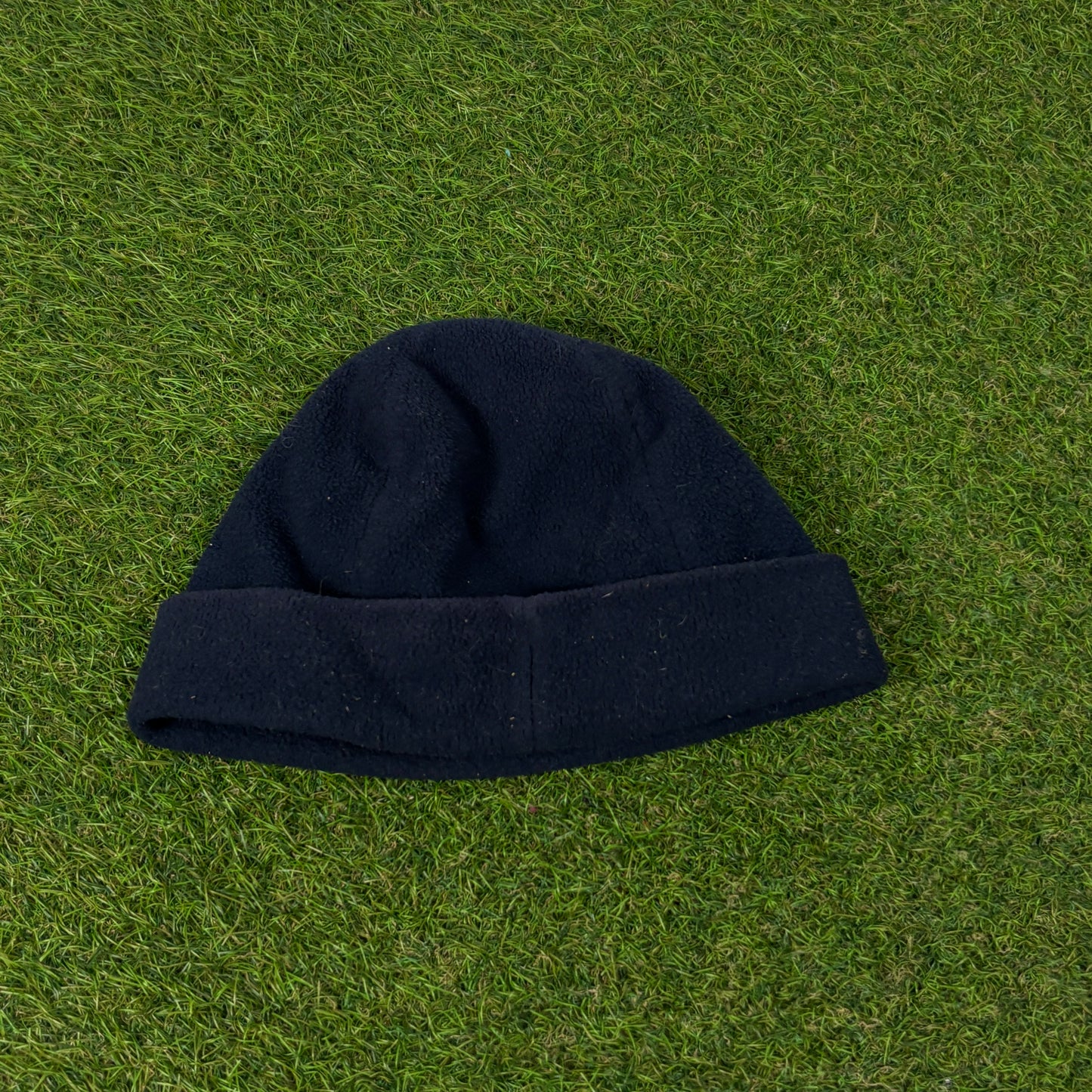 00s Nike Fleece Beanie Hat Blue