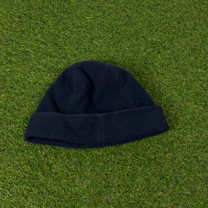 00s Nike Fleece Beanie Hat Blue